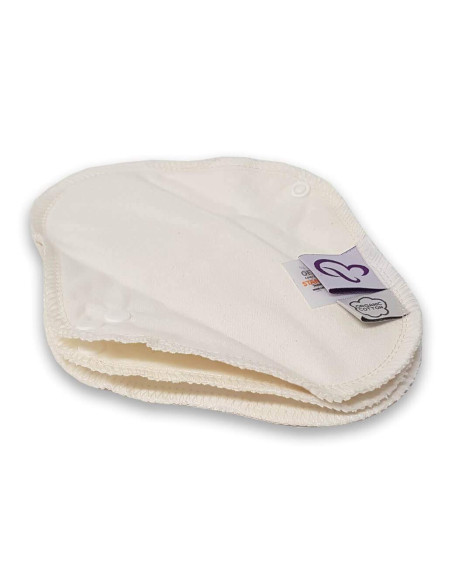 Conjunto de 3 bragas de protes Lavable Organic Cotton Flannel Certified Oeko Tex Standard 100 Class 1