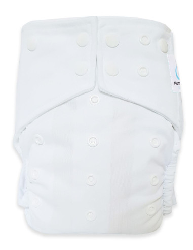Evolutionary full Pocket diapers while one with bamboo insert and double gussets