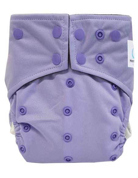 Couches lavables intégrales évolutives tout en un insert en bambou