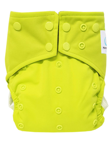 Couches lavables intégrales évolutives tout en un insert en bambou