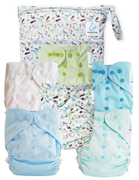 Pack Essentiel de couches lavables TE2