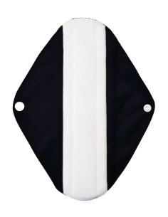 Hygienic towels washable in Charcoal bamboo