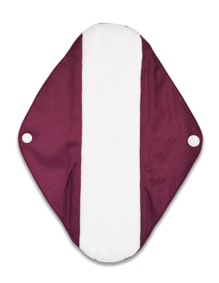 Serviettes hygiéniques lavables en bambou charcoal