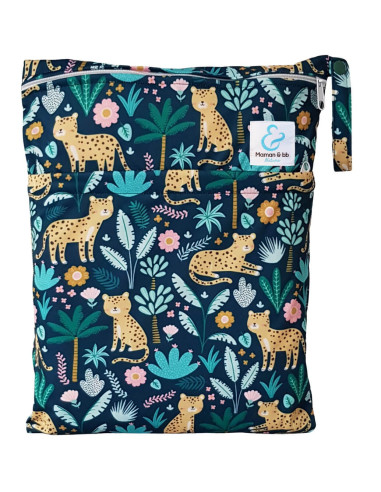 Waterproof bag for storing and carrying washable layers