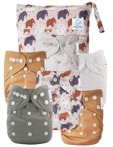 Launch kit washable diapers - the essential to start a healthy approach to baby and the planet