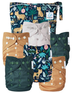 Launch kit washable diapers - the essential to start a healthy approach to baby and the planet