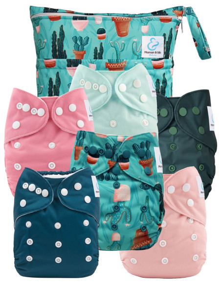 Kit de lancement couches lavables - l'essentiel pour se lancer dans une démarche saine pour bébé et la planète