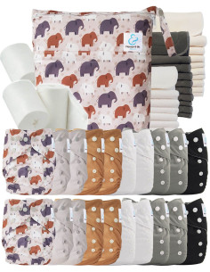 MEGA PAQUETE 20 CAPAS LASABLETAS + Inserciones + Velas protectoras y bolsa impermeable