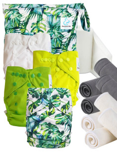 Start and Go Cover diapers launch kit with bamboo inserts