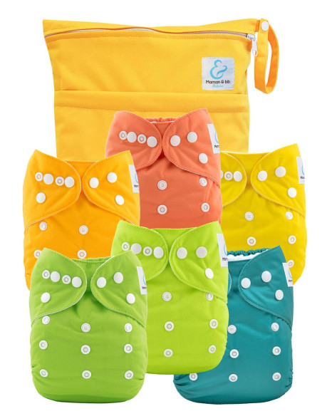 Kit de lancement couches lavables Start and Go TE1