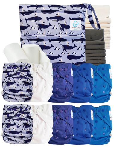 how to set a scalable washable layer at the baby size