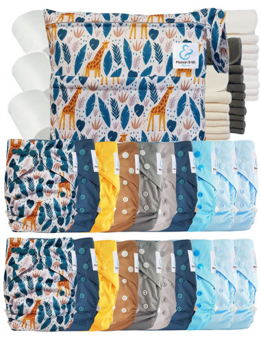 how to set a scalable washable layer at the baby size