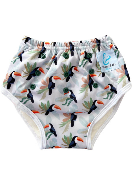 Learning panties to cleanse scalable waist bamboo