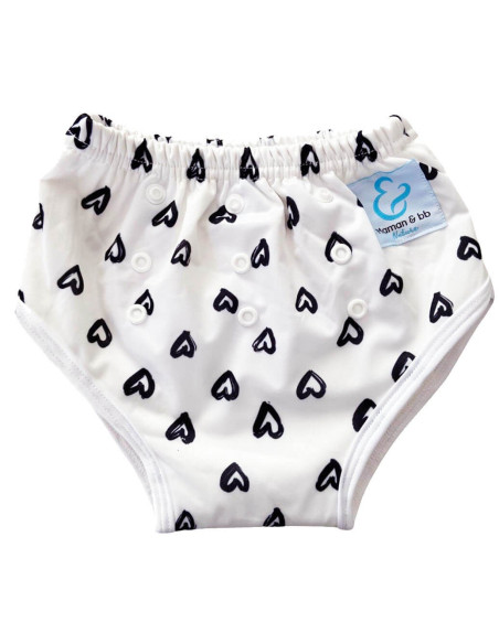 Culotte d'apprentissage à la propreté taille évolutive bambou