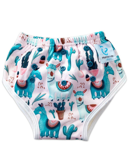 Culotte d'apprentissage à la propreté taille évolutive bambou