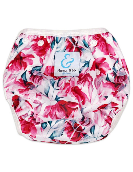 Washable and reusable swimsuit layer for baby