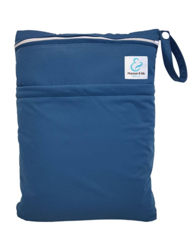 Bolsa impermeable para almacenar y llevar capas lavables y traje de baño para bebés
