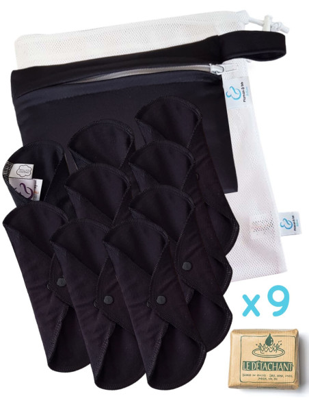 Harndichten-Lecks-Kit Hygienische Handtücher waschbare Stoffe Oeko Tex Standard 100 Baumwolle