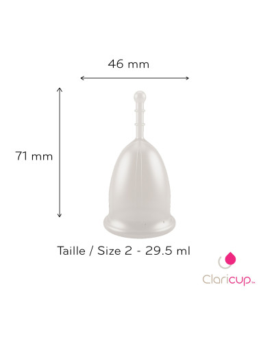 CLARICUP CLARICUP CLOSE CLAICLIC - Size 2