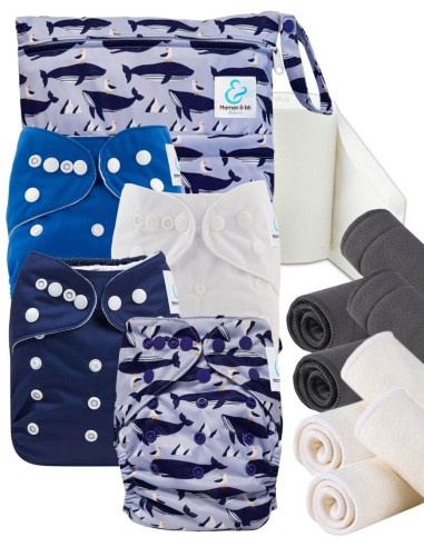 Kit de lancement couches lavables Start and Go TE1