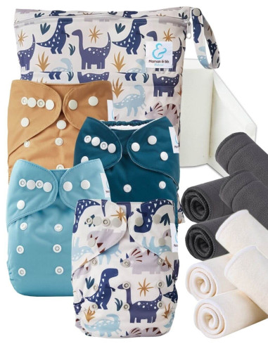 Kit de lancement couches lavables Start and Go TE1