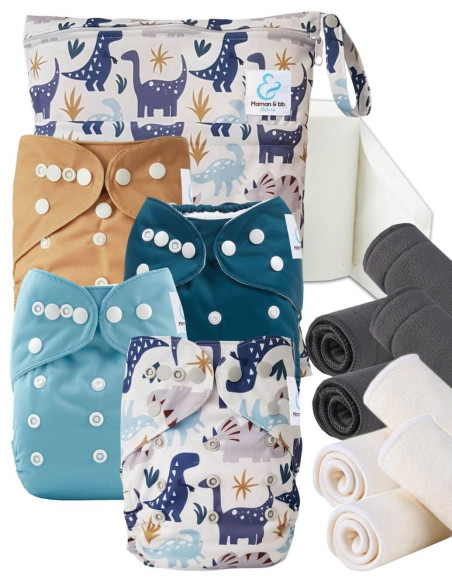 Kit de lancement couches lavables Start and Go TE1