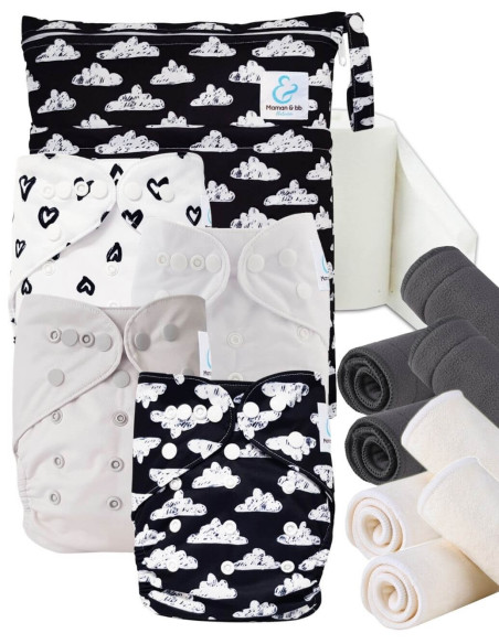 Kit de lancement couches lavables Start and Go TE1