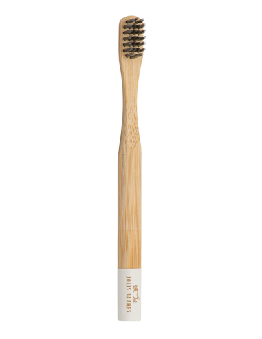 White child bamboo toothbrush