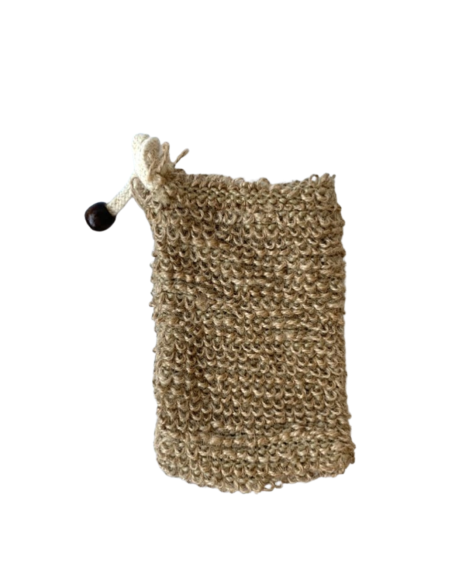 Saliant soap bag in sisal