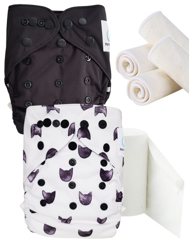 discovery Pack, Starter Kit Cover diapers Insert and Protective Sheets