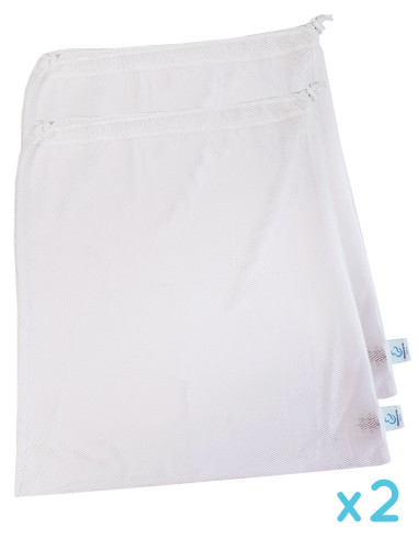 2 Zertifizierte Waschnetzen Oeko Tex® - Großes Format