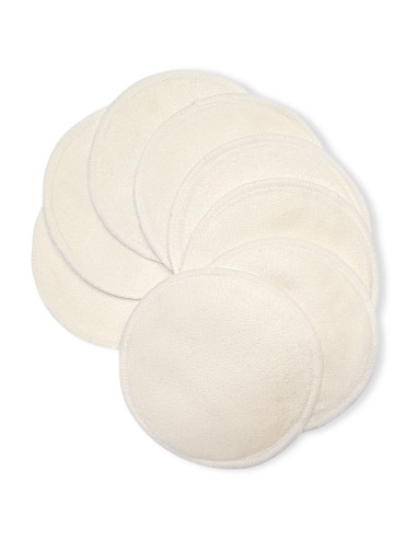 Backable borstvoeding pads in bamboe