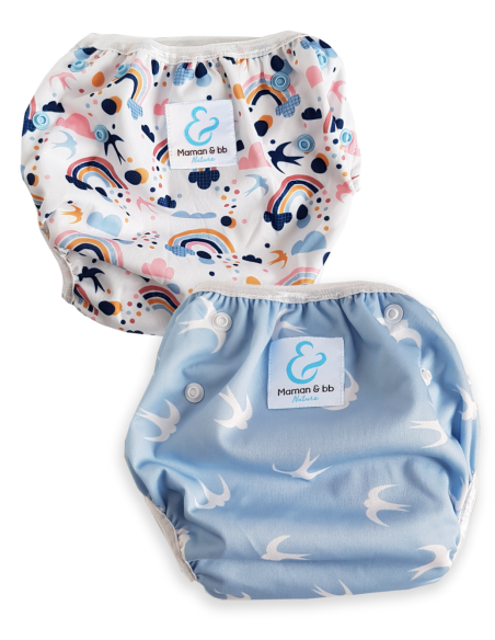 Lot de 2 couches de bain 2/3 ans - Sky Envol