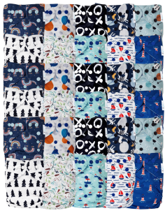 Set of 30 scalable washable layers with pattern + 30 inserts