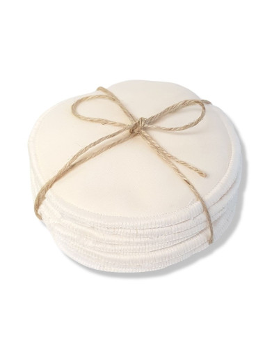 Backable borstvoeding pads in bamboe