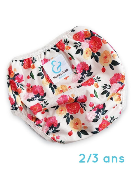 Couche maillot de bain lavable et réutilisable pour bébé