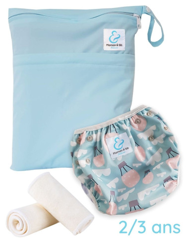 Bath kit for baby swimming