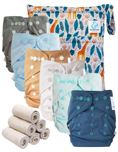 Pack Essentiel de couches lavables TE2