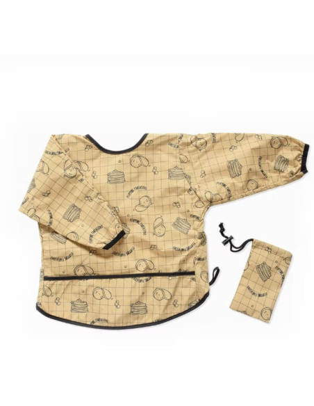 Bavoir intégral en forme de tablier - Yumi