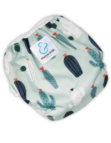 Capa de traje de baño lavable y reutilizable para bebé