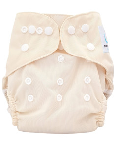 Couche lavable Te2 certifiée OEKO TEX beige