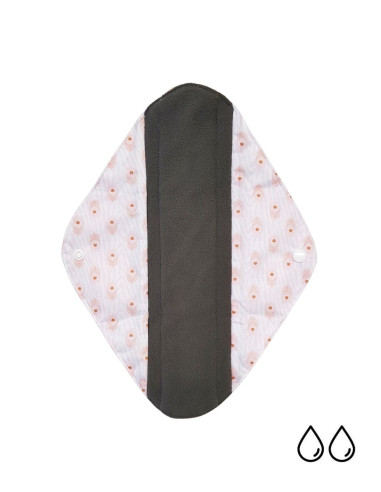 Hygienic towels washable in Charcoal bamboo