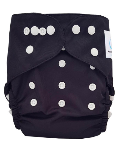 Cover diapers certified Oeko TeX Black