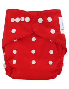 Capa lavable certificada Oeko Tex Rojo