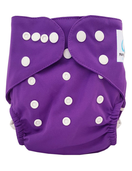 Couche lavable Te2 certifiée OEKO TEX Violet