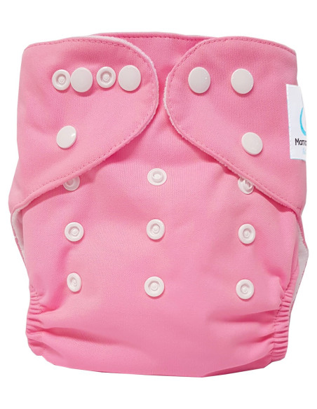 Couche lavable Te1 certifiée OEKO TEX Rose