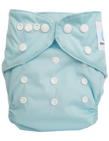 Couche lavable Te1 certifiée OEKO TEX Bleu ciel