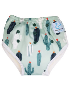 Leren slipje om schaalbare taille bamboe te reinigen