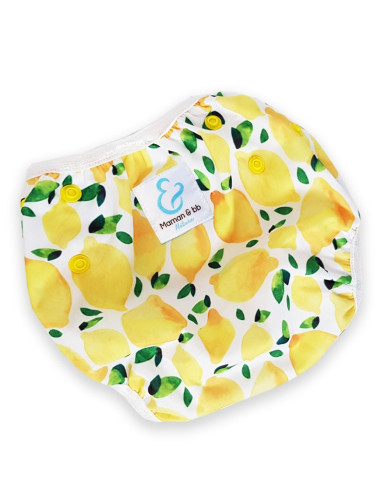 Washable and reusable swimsuit layer for baby