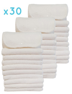 Set van 30 microfiber-inserts met drukken voor windeln Wasbaar Te2
